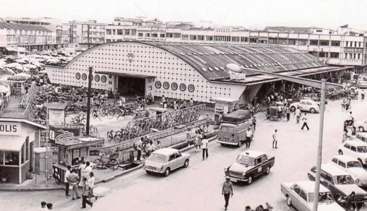 The iconic Pudu wet market in the early 1970s.