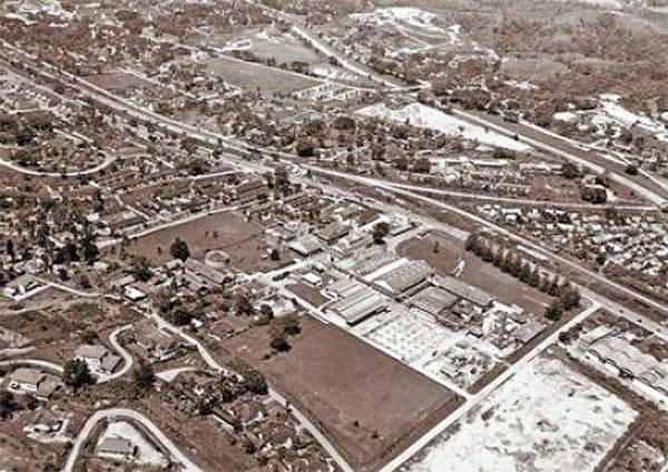 Bangsar aerial shot, about 30 years ago