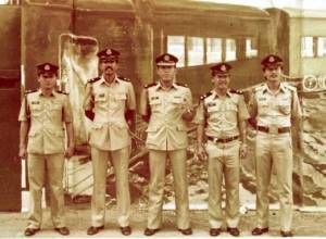 Mohd Ali (dua dari kiri) rapat dengan Kim berikutan bertanggungjawab mengawasi pergerakan banduan itu. - Foto Kamarulzaman Ariffin