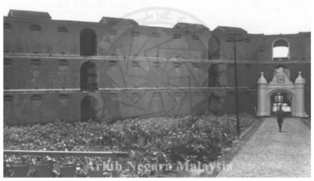 Figure 9: Sweet potatoes planted on the prison grounds (1946)