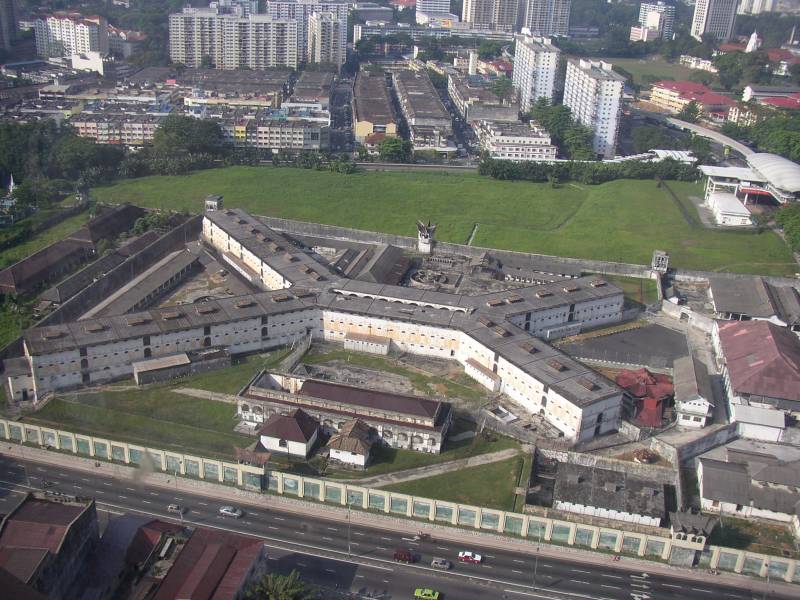 Aerial view of Pudu Prison (2004-02-23)