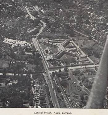 Pandangan dari Udara Penjara Pudu dalam tahun 1950