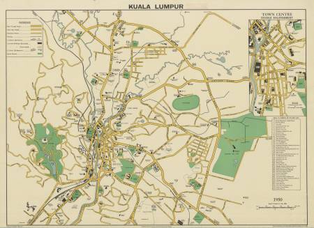 Malaysia, Malaya, Kuala Lumpur, Sheet 47, 1950, 1:7 920