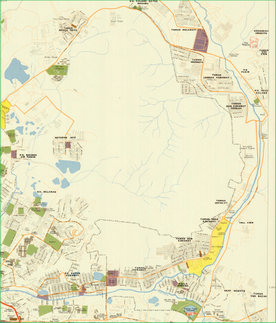 Peta Bukit Dinding, 1982