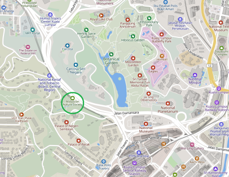 Peta Bukit Persekutuan, 2025