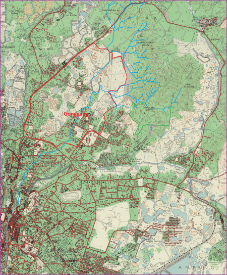 Peta Gonggang, 1967