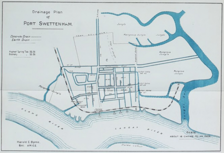 Peta Port Swettenham, tahun 1901